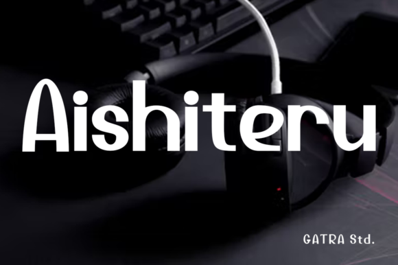 Aishiteru: A Modern Display Font for Warm, Human-Centered Web Design