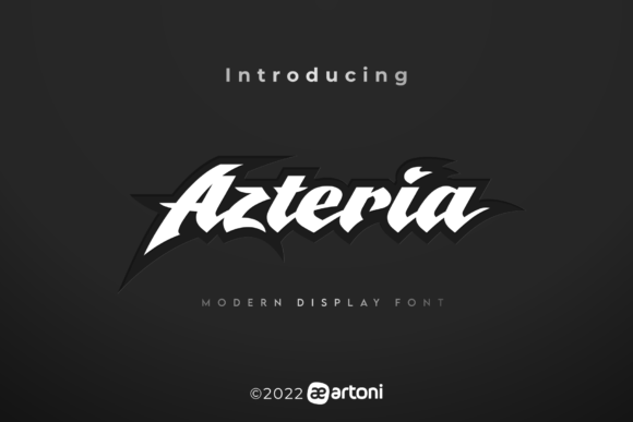 Azteria: A Bold Display Font That Elevates Digital Branding