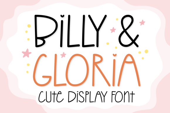 Billy and Gloria: A Display Font That Earns Its Space