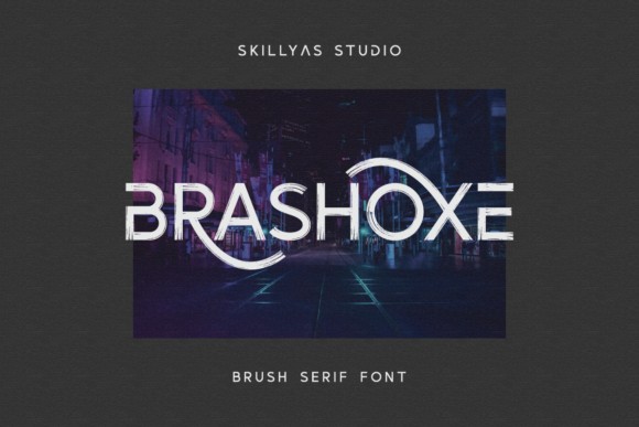 Brashoxe: A Modern Display Font That Elevates Digital Branding