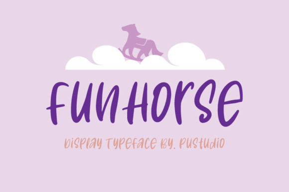 Fun Horse: A Playful Display Font for Editorial Charm