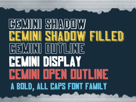 Gemini: A Display Font That Earns Its Space