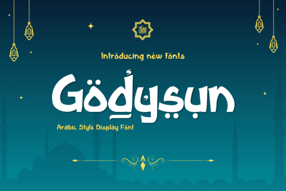 Godysun: A Display Font That Earns Its Space