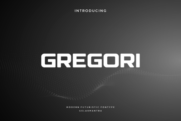 Gregori: A Sci-Fi Display Font for Modern Digital Brands