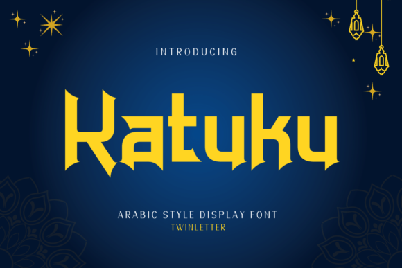 Katuku: An Arabic Display Font That Elevates Handmade Design