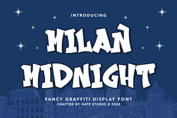 Milan Midnight: A Bold Display Font for Editorial Impact