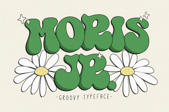 Moris JR. — A Bold Retro Display Font for Handmade Creators