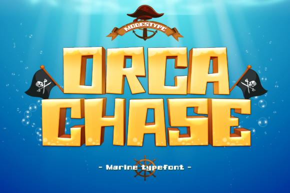 Orca Chase: A Display Font That Makes Your Brand Instantly Memorable