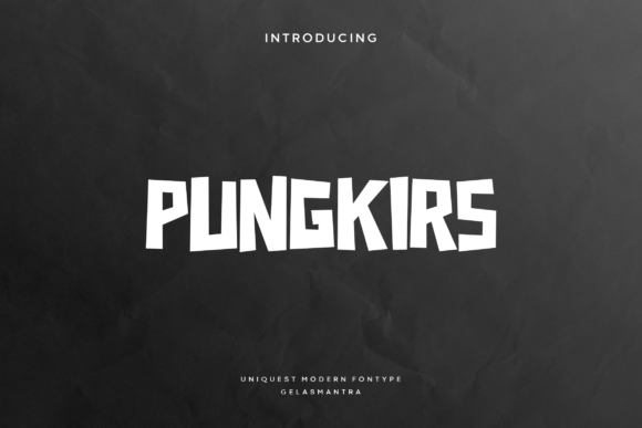 Pungkirs: A Bold, Warm Display Font That Earns Its Space