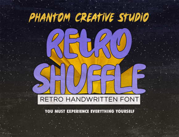 Retro Shuffle: A Display Font That Makes Your Headlines Unmissable