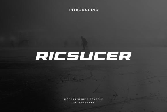 Ricsucer: A Bold Display Font That Makes Branding Feel Alive