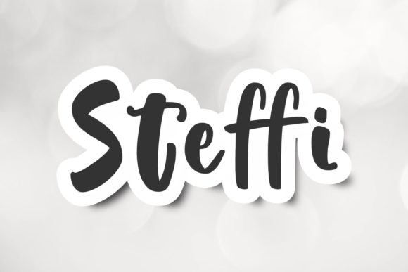 Steffi: A Warm, Hand-Drawn Display Font for Authentic Brand Moments
