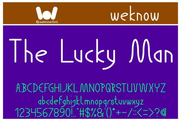 The Lucky Man Display Font: Bold, Playful, and Campaign-Ready