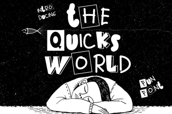 The Quicks World: A Display Font That Makes Your Brand Feel Thoughtful & Friendly