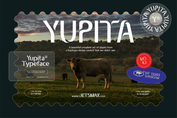 Yupita: A Display Font That Anchors Editorial Mood